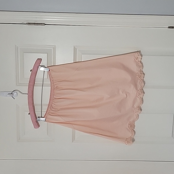 Vintage Other - Vintage Hand Dyed Half Slip in Desert Rose